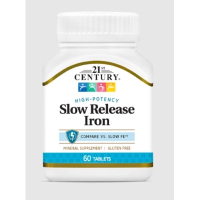 21st Century Iron Slow Release - Желязо | 60 tabs (9167)