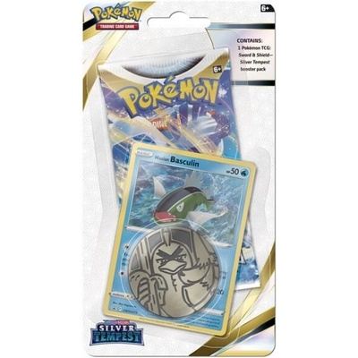 Pokémon TCG Silver Tempest Checklane Blister Hisuian Basculin