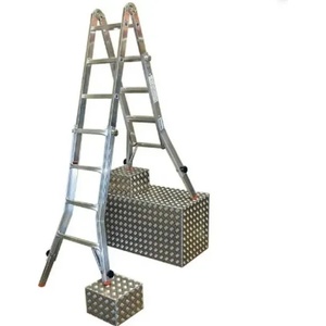 KRAUSE Алуминиева телескопична стълба KRAUSE TeleVario 4+4 (06129970)