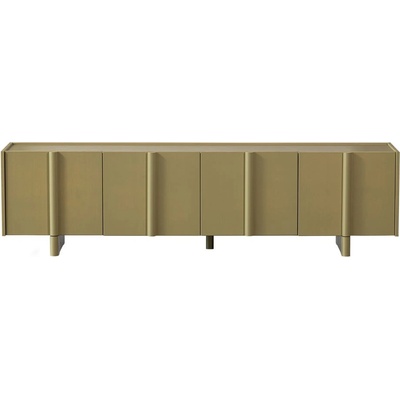 WOOOD Каки маса за телевизор от масивен бор 200x53x46 cm Basu - WOOOD (373994-M)