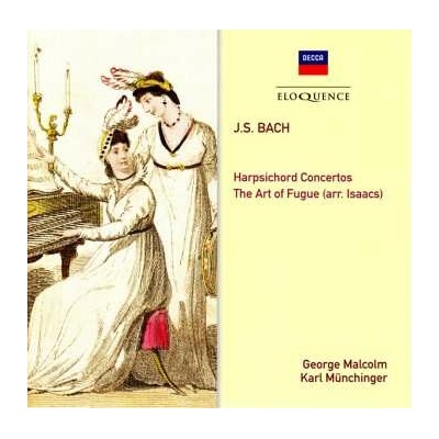 Johann Sebastian Bach - Harpsichord Concertos / The Art Of Fugue (Arr. Isaacs) 2 CD – Hledejceny.cz