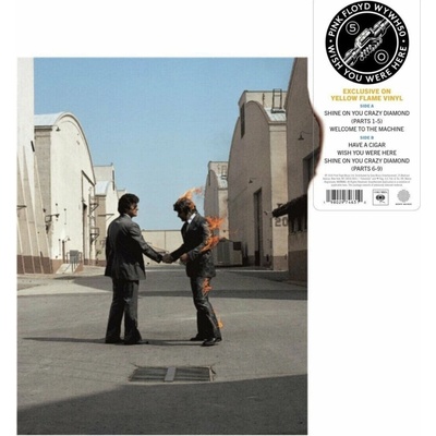 Pink Floyd - Wish You Were Here / 50th Anniv. / Yellow Flame / Vinyl LP