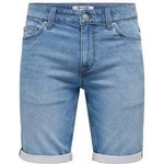 Only & Sons Мъжки Дънкови Шорти Only & Sons Onsply 8584 Blue Denim Син Размер L