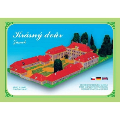 Zadražil Ivan Zámek Krásný Dvůr Stavebnice papírového modelu