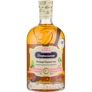 Damoiseau Rhum Arrangé Goyave-Vanille 30% 0,7 l (čistá fľaša)