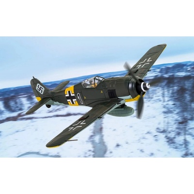Corgi Fw 190A Luftwaffe 2. JG 54 Grunherz Black 1 W.Nr Oberleutnant Otto Kittel Eastern Front 1945 1:72