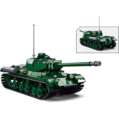 Sluban B0979 Sovietsky ťažký tank IS-2 2 v 1