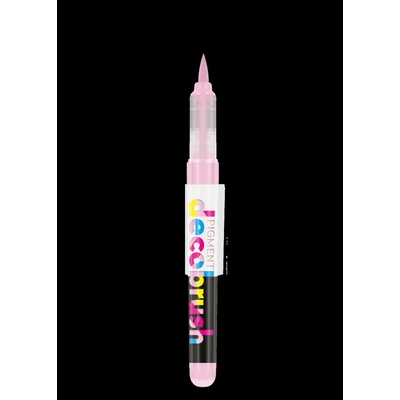 Karin 13449_PAS6 PIGMENT DECO BRUSH akrylové štětečkové popisovače mix barev 1 ks pastel magenta red 1895U