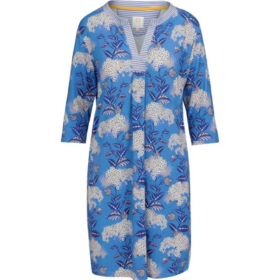 PIP Studio Deirdre tunika Flora Firenze kobaltová modrá