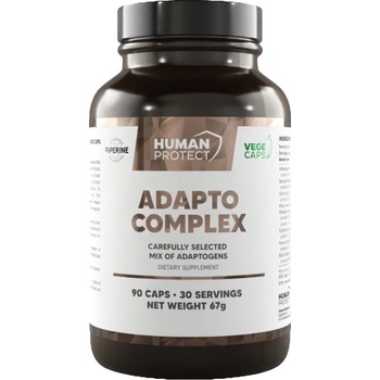 Human Protect Adapto Complex | Adaptogenic Matrix with Ashwagandha, Bacopa, Rhodiola, Ginseng [90 капсули]