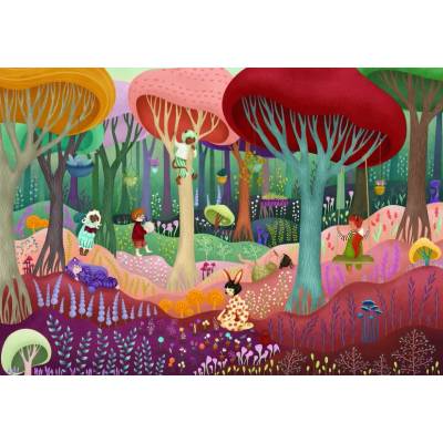 ROOVI - Puzzle Magic Forest 1000 - Spring - 1 000 piese