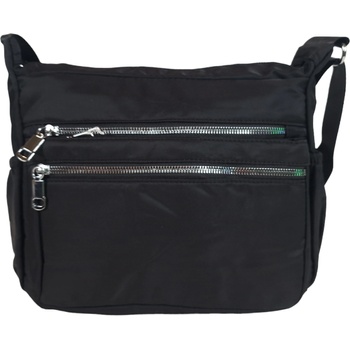 Черна чанта от текстил - Nikaq