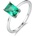 Silenti Jewelry Сребърен пръстен "Яснота" - 6 - 52мм (16.6мм диам. )