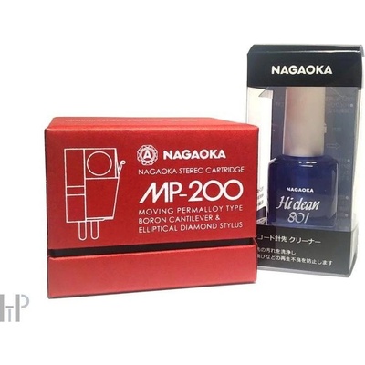 Nagaoka MP-200 + Nagaoka AM-801 stylus cleaner