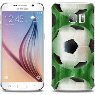 Pouzdro mmCase Gelové Samsung Galaxy S6 Edge - fotbalový míč