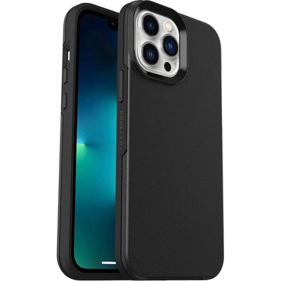 LifeProof See Case with MagSafe - хибриден удароустойчив кейс с вграден магнитен конектор (MagSafe) за iPhone 13 Pro Max, iPhone 12 Pro Max (черен)