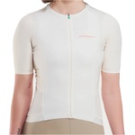 PEPPERMINT Дамска фланелка с къс ръкав за колоездене PEPPERMINT Women's Signature Jersey Cycling jersey - Coconut (156-2713-0913)