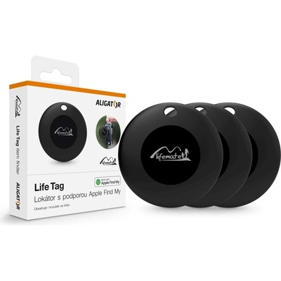 Aligator Sada Přívěšků Lifetag Apple Find My 3ks APD002
