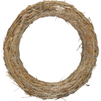 Kruh k aranžovanie slamový d20 3cm