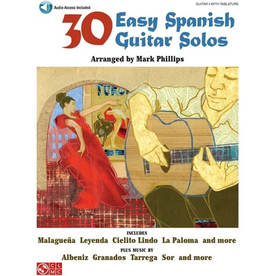 30 Easy Spanish Guitar Solos [With CD]