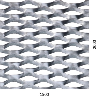 Tahokov Fe 1500 x 2000 x 1,5 mm, oko 62 x 25 mm