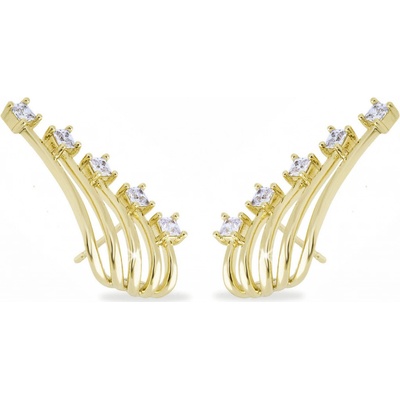 Biju Dlouhé náušnice se zirkony 3570 1003570