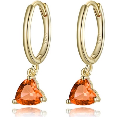 Mabell dámske strieborné náušnice DANI SK221SCE1019-RDC45