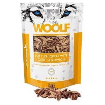 WOOLF Soft Chicken with Cod Sandwich 100 g
