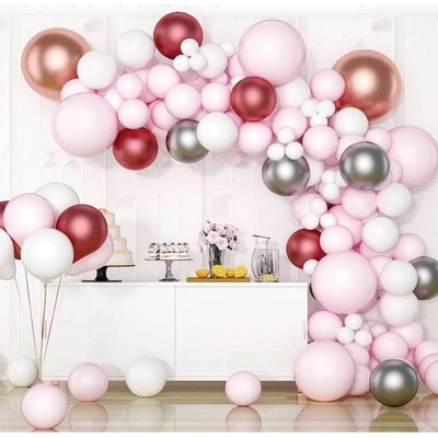 Cakesicq Balónková girlanda světle růžová