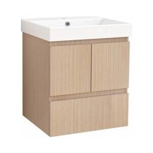 InterCeramic Pvc ШКАФ davide-60 9046-60 (9046-60+УМИВ. 5953w-2new)