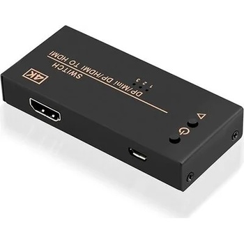 Image 1 of Roline Value Switch DP/Mini DP/HDMI to HDMI (14.99.3541)