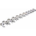 ASTA TOOLS Комплект ключове пачи крак 3/8" 10 бр метрични 18224 (a-10cr38)