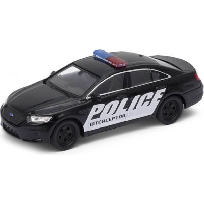 Welly Ford Interceptor policajný čierny 1:34