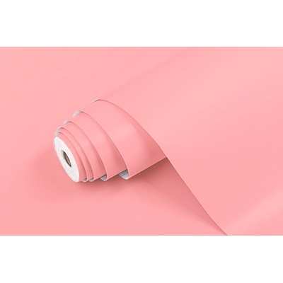 Patifix Самозалепващо фолио пастелно розово - ширина 45 см