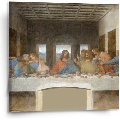 Sablio Obraz Poslední večeře - Leonardo da Vinci - 110x110 cm