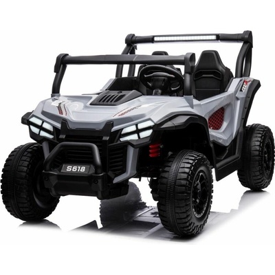 Mamido Elektrické autíčko S618 4x4 24V šedá