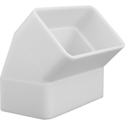 Dalap Ohyb plochého kanálu kolmý 110 x 55 mm 45st. PVC 705