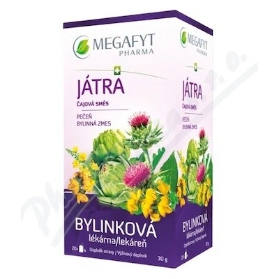 Megafyt Bylinková lekáreň Pečeň čajová zmes 20 x 1,5 g