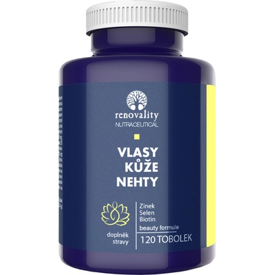 Renovality Vlasy kůže nehty 120 tabliet