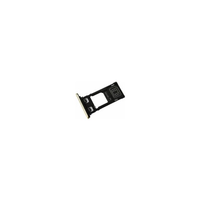 originální držák SIM + držák MicroSD Sony F8131 Xperia X Performance zlatá