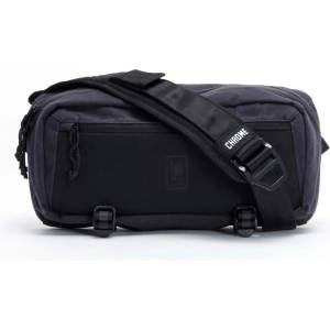 Chrome Чанта за рамо Chrome Mini Kadet 5 Shoulder bag - Black Canvas Leather - размер 5 l (510-3088-2211)
