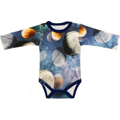 Baby Service Body dlhý rukáv Planéty