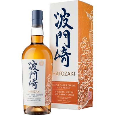 Hatozaki Triple Cask Reserve 46% 0,7 l (kartón)
