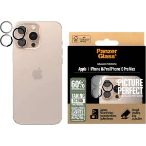 Panzer Протектор - Камера за iPhone 16 Pro / iPhone 16 Pro Max - PanzerGlass® - PicturePerfect протектор за обектив на камера - Прозрачен