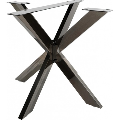 Design-Shop Stolové nohy 319830 Biloxi S - 85x85x71 cm kov industrial černá