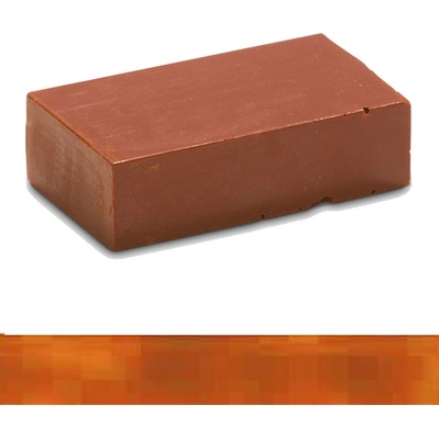 Enkaustický vosk žlutohnědá 14