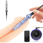 SuperLove E-Stim Cock Torture Set Bipolar Penis Plug Medium