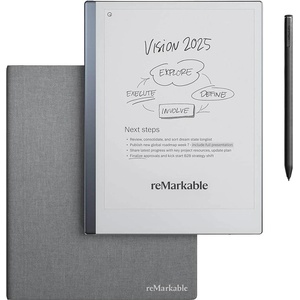  ReMarkable 2 - 10.3" E-Ink таблет, 8GB, Marker Plus, Book Folio, 2 седмици - Черен Четец за Е-книги
