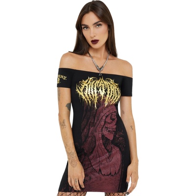 KILLSTAR Дамска рокля KILLSTAR x ALCHEMY - Arcane Rituals - Black/Red - KSRA013346