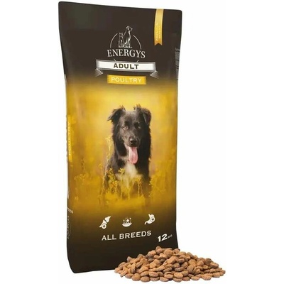 Energys Dog Premium Adult All Breeds Poultry 12 kg